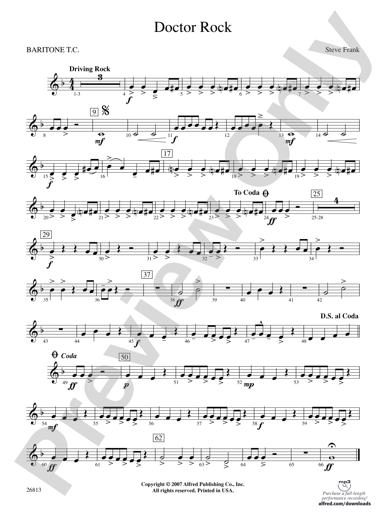 Doctor Rock: Baritone T.C.