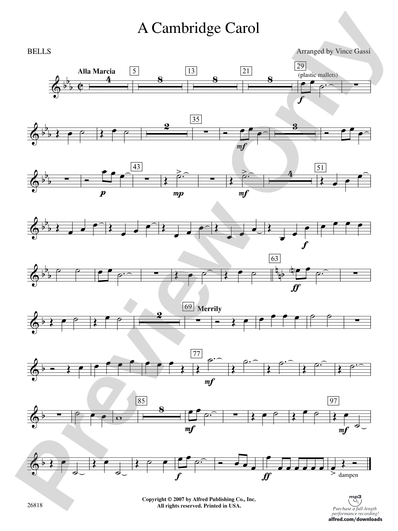 A Cambridge Carol: Bells