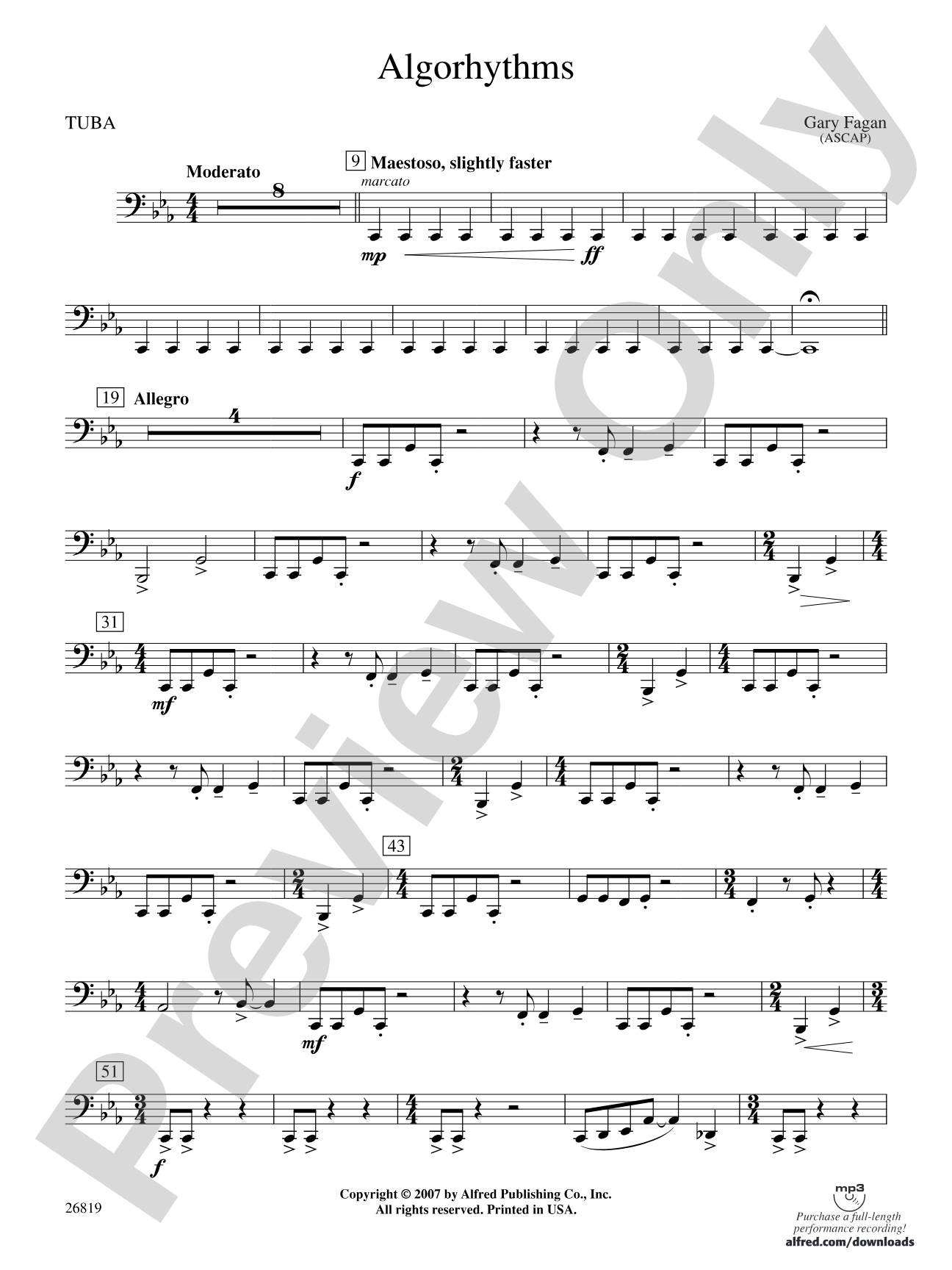 Algorhythms: Tuba