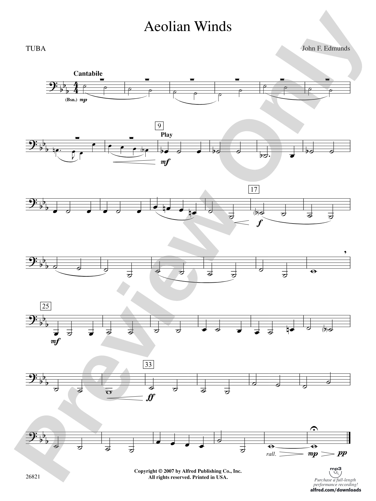 Aeolian Winds: Tuba