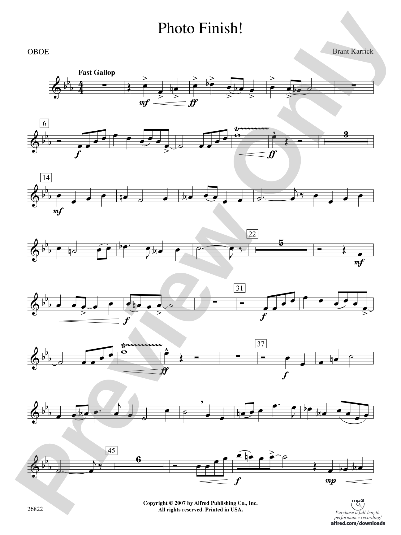 Photo Finish!: Oboe