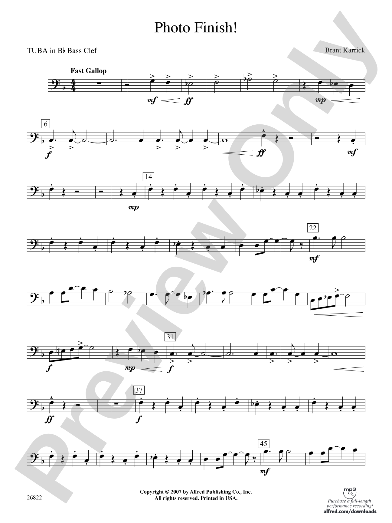 Photo Finish!: (wp) B-flat Tuba B.C.