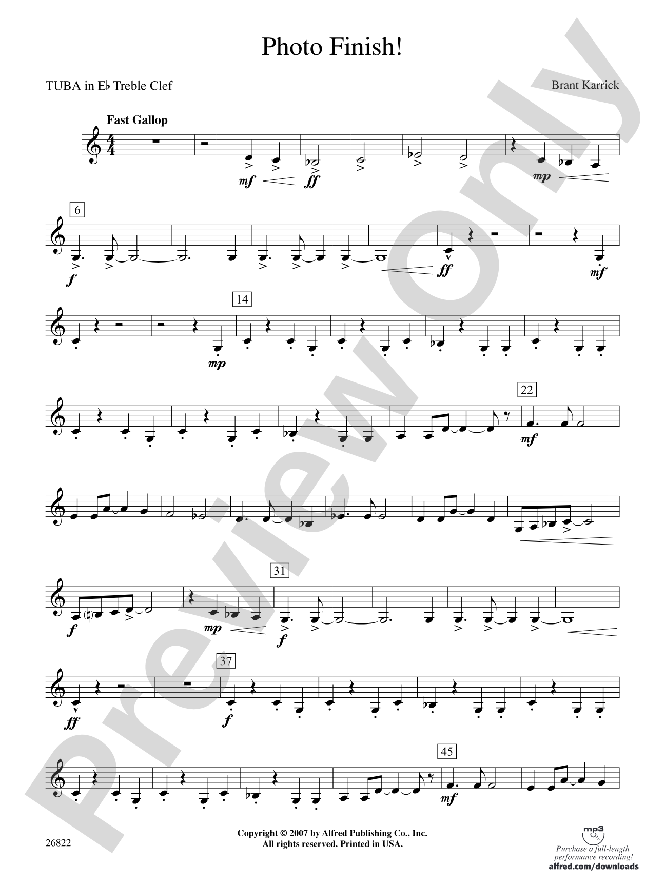 Photo Finish!: (wp) E-flat Tuba T.C.