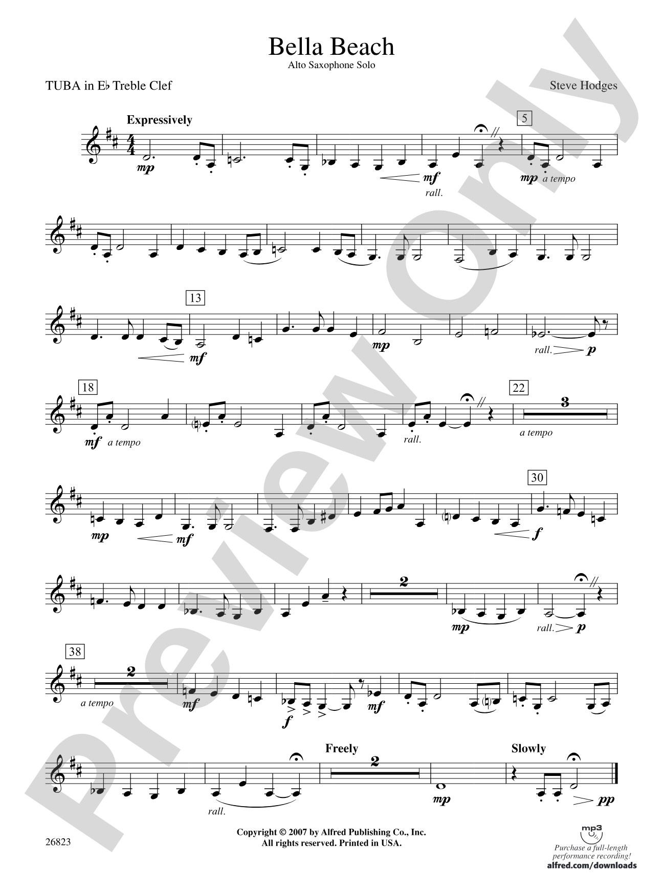 Bella Beach: (wp) E-flat Tuba T.C.