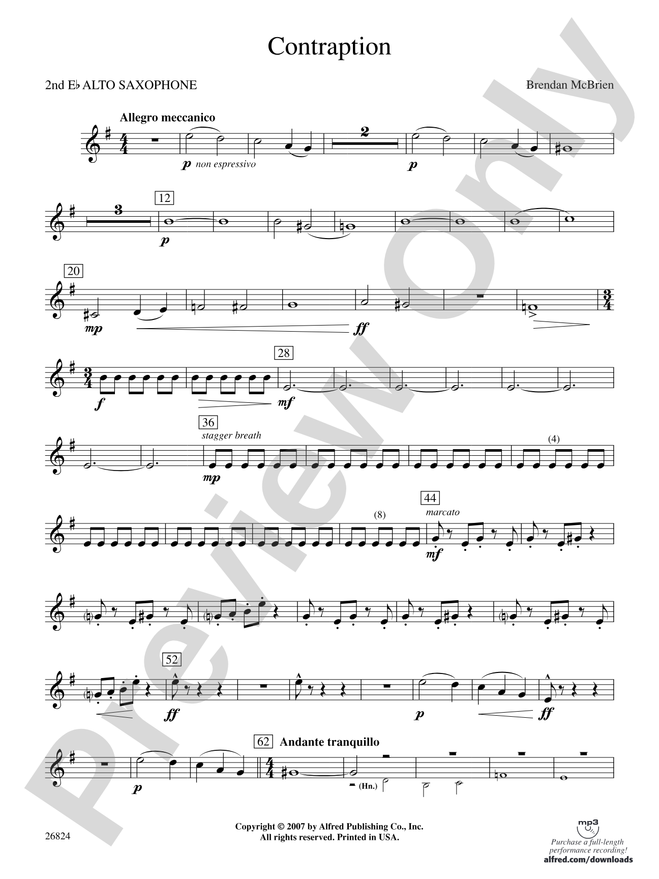 Contraption: 2nd E-flat Alto Saxophone