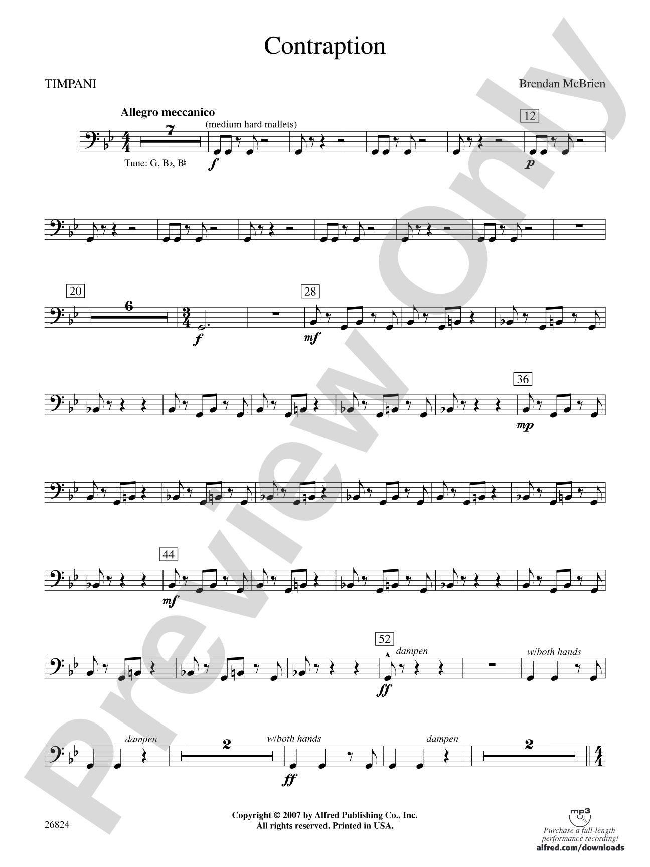 Contraption: Timpani