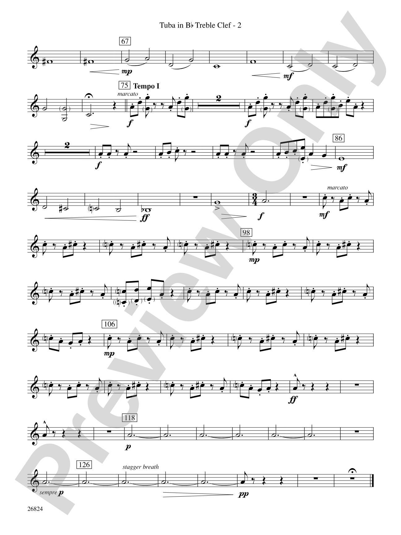 Contraption: (wp) B-flat Tuba T.C.