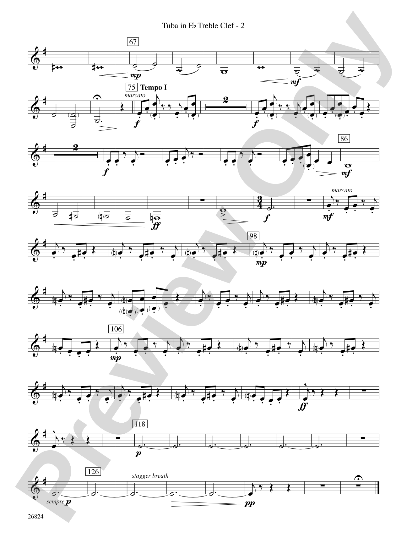 Contraption: (wp) E-flat Tuba T.C.