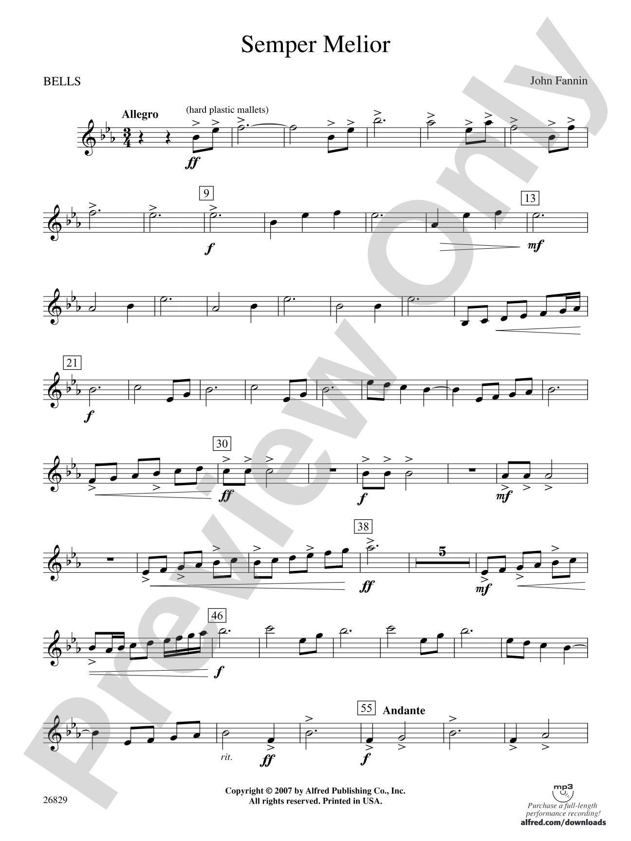 Semper Melior: Bells