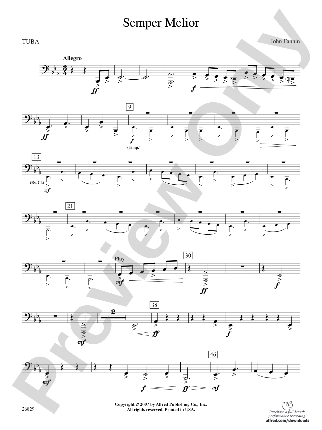 Semper Melior: Tuba
