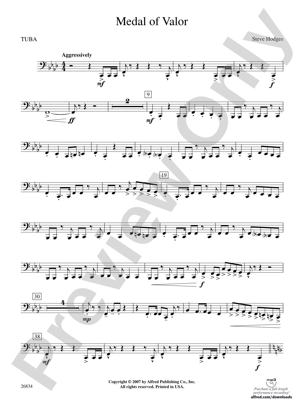 Medal of Valor: Tuba