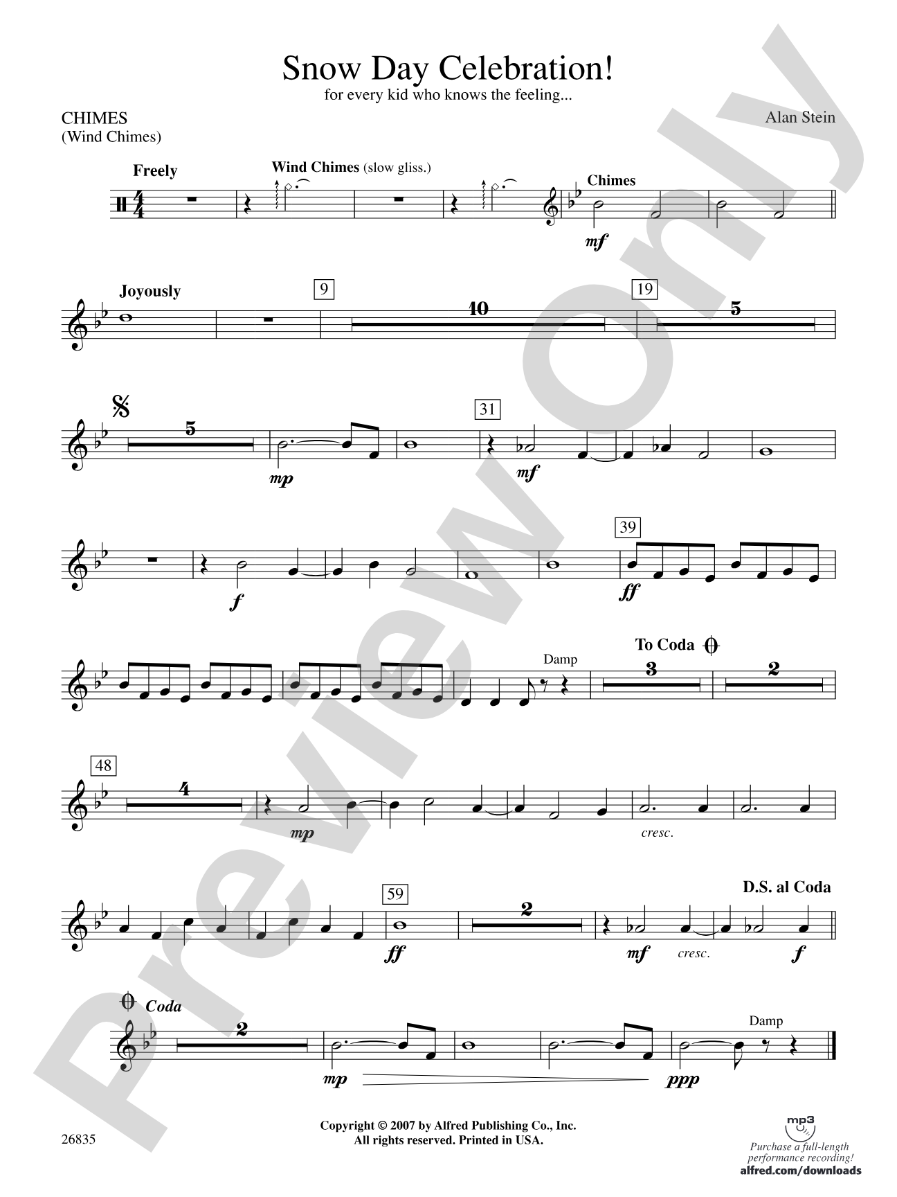 Snow Day Celebration!: Chimes