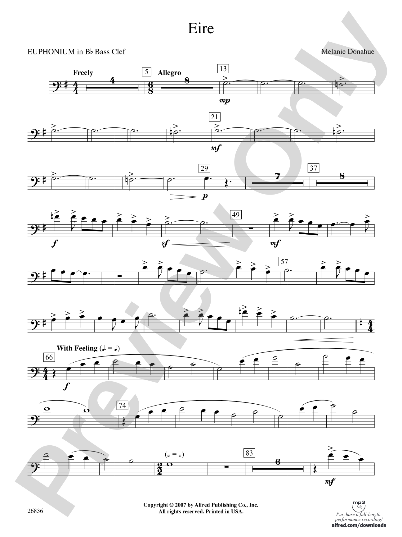 Eire: (wp) B-flat Baritone B.C.