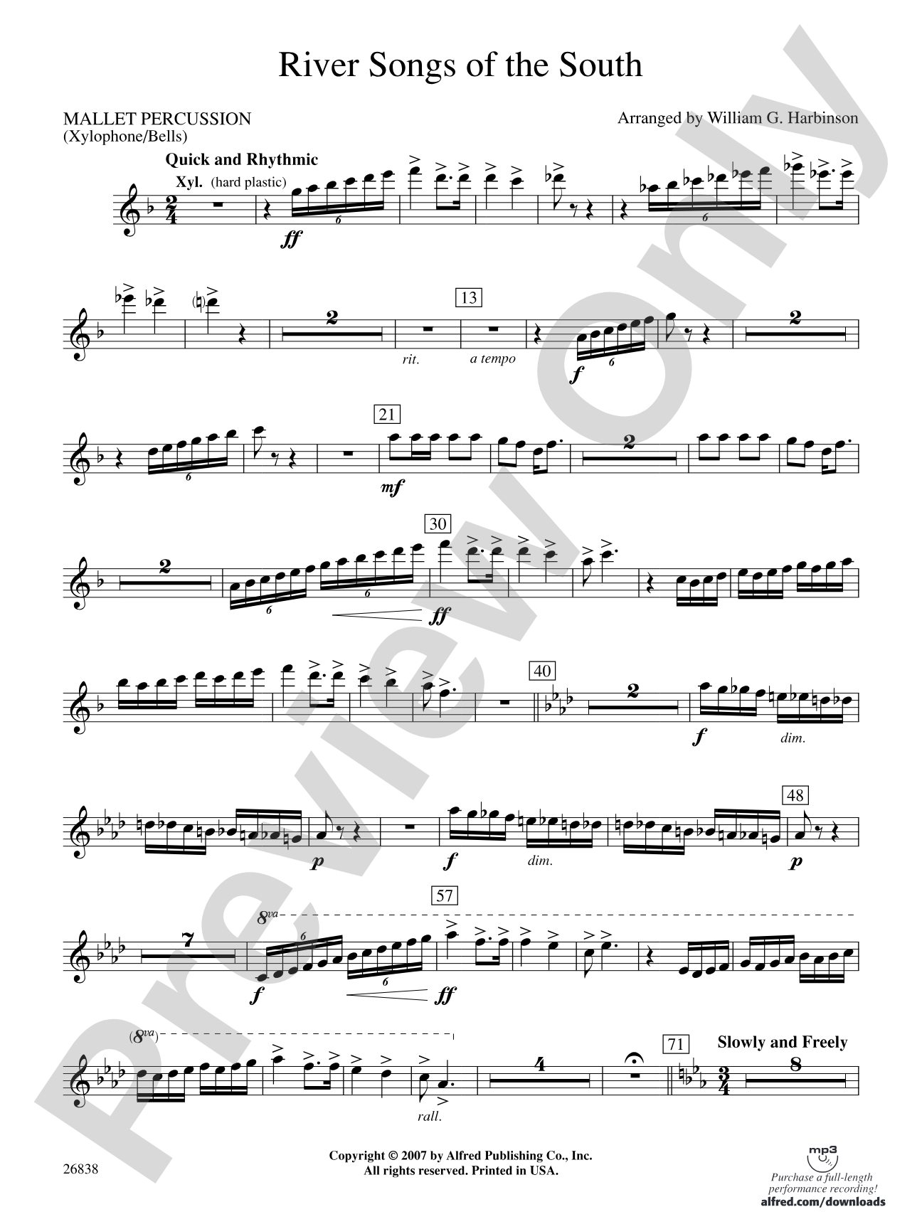 River Songs of the South: Mallets