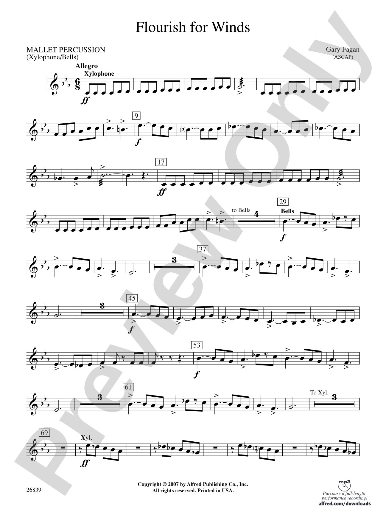Flourish for Winds: Mallets