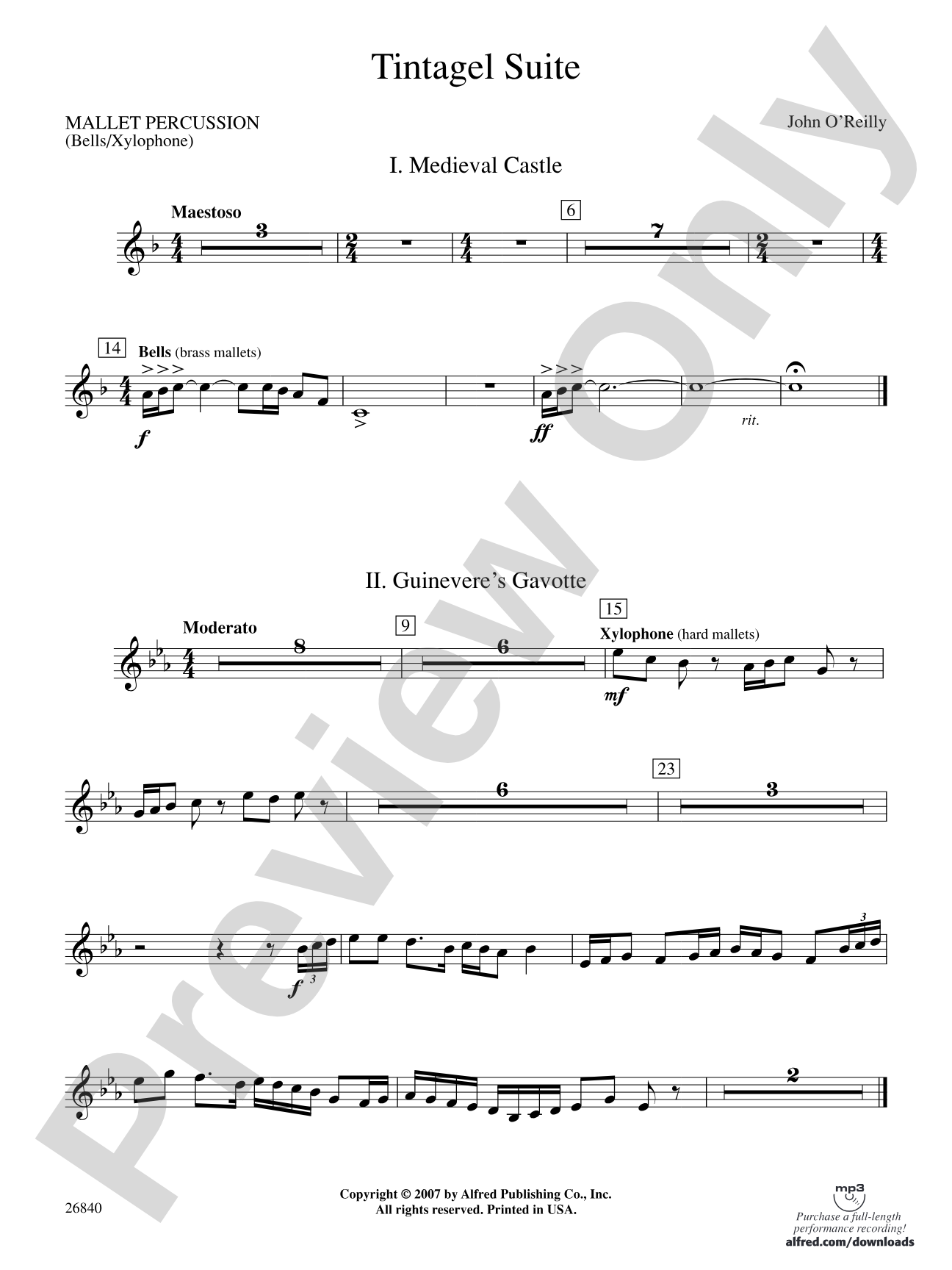 Tintagel Suite: Mallets