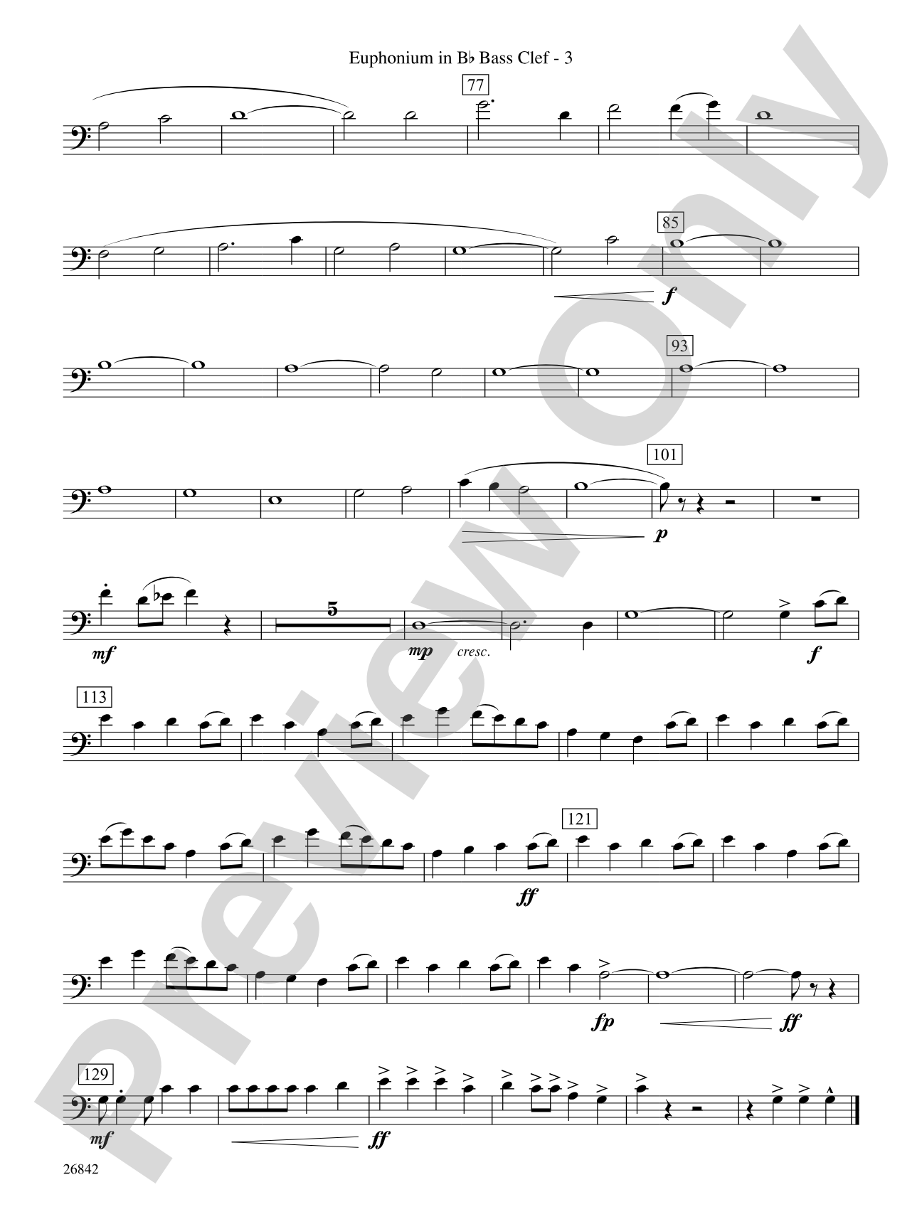 Songs of Old Kentucky: (wp) B-flat Baritone B.C.