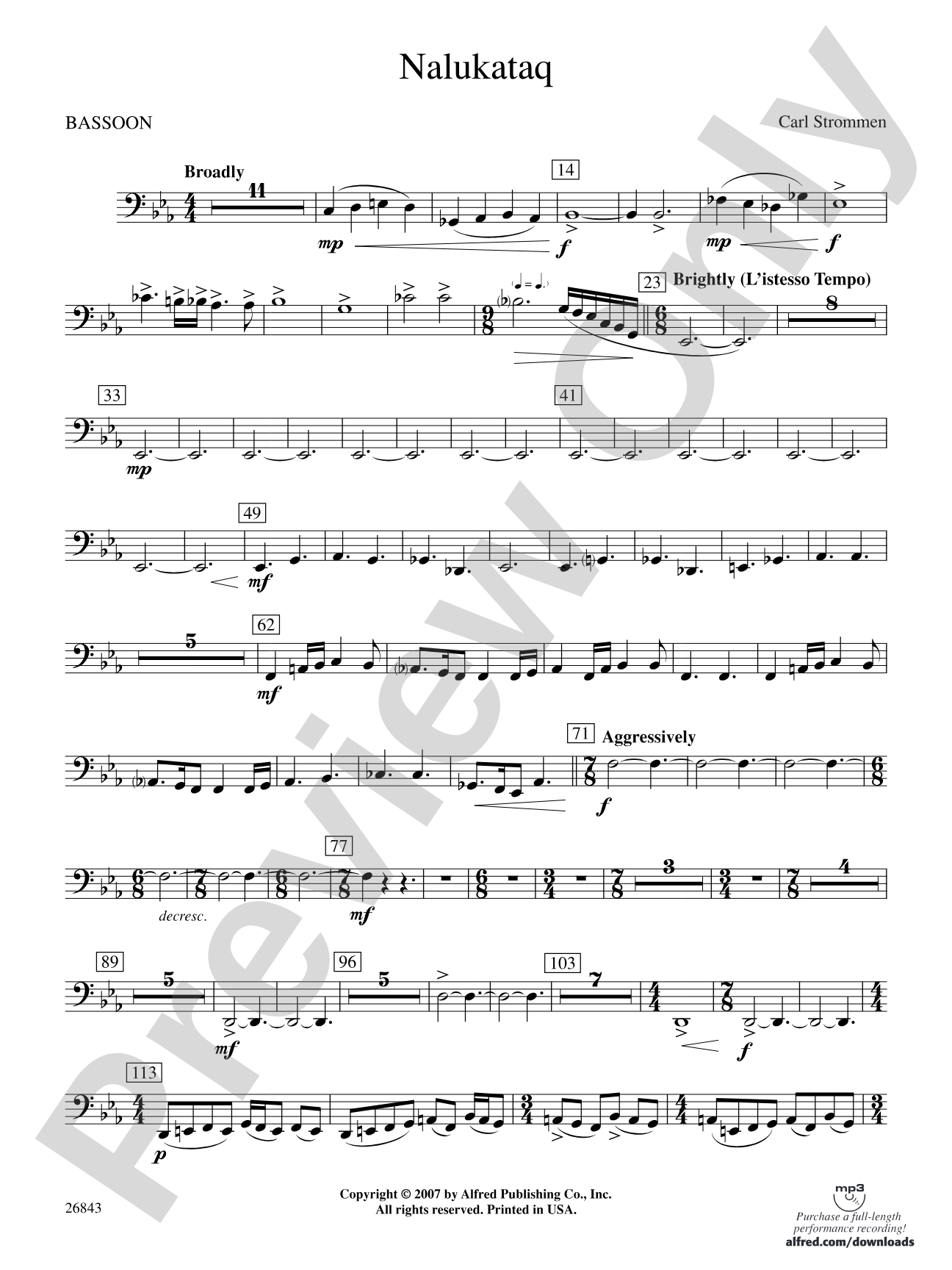 Nalukataq: Bassoon