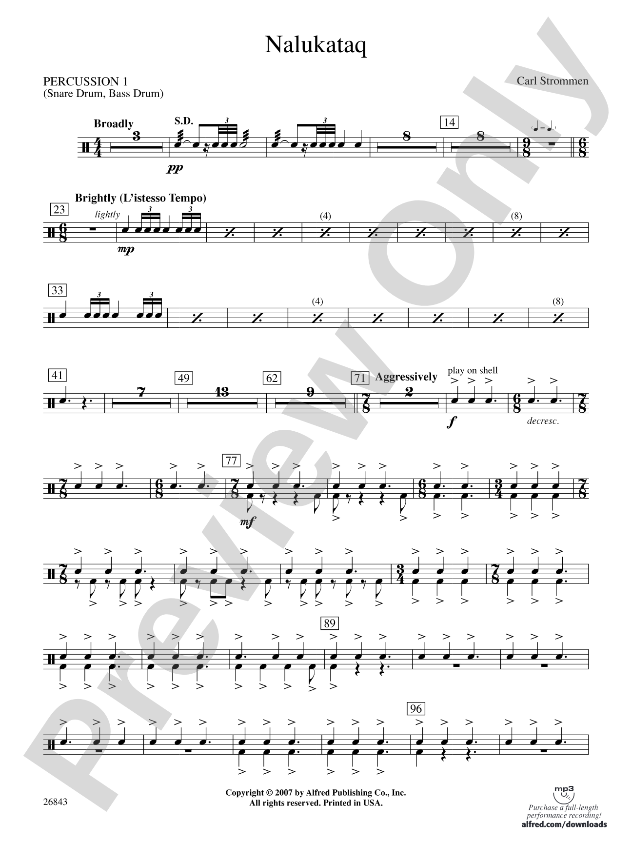 Nalukataq: 1st Percussion