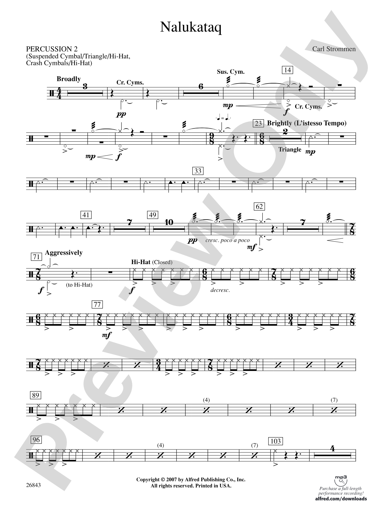 Nalukataq: 2nd Percussion