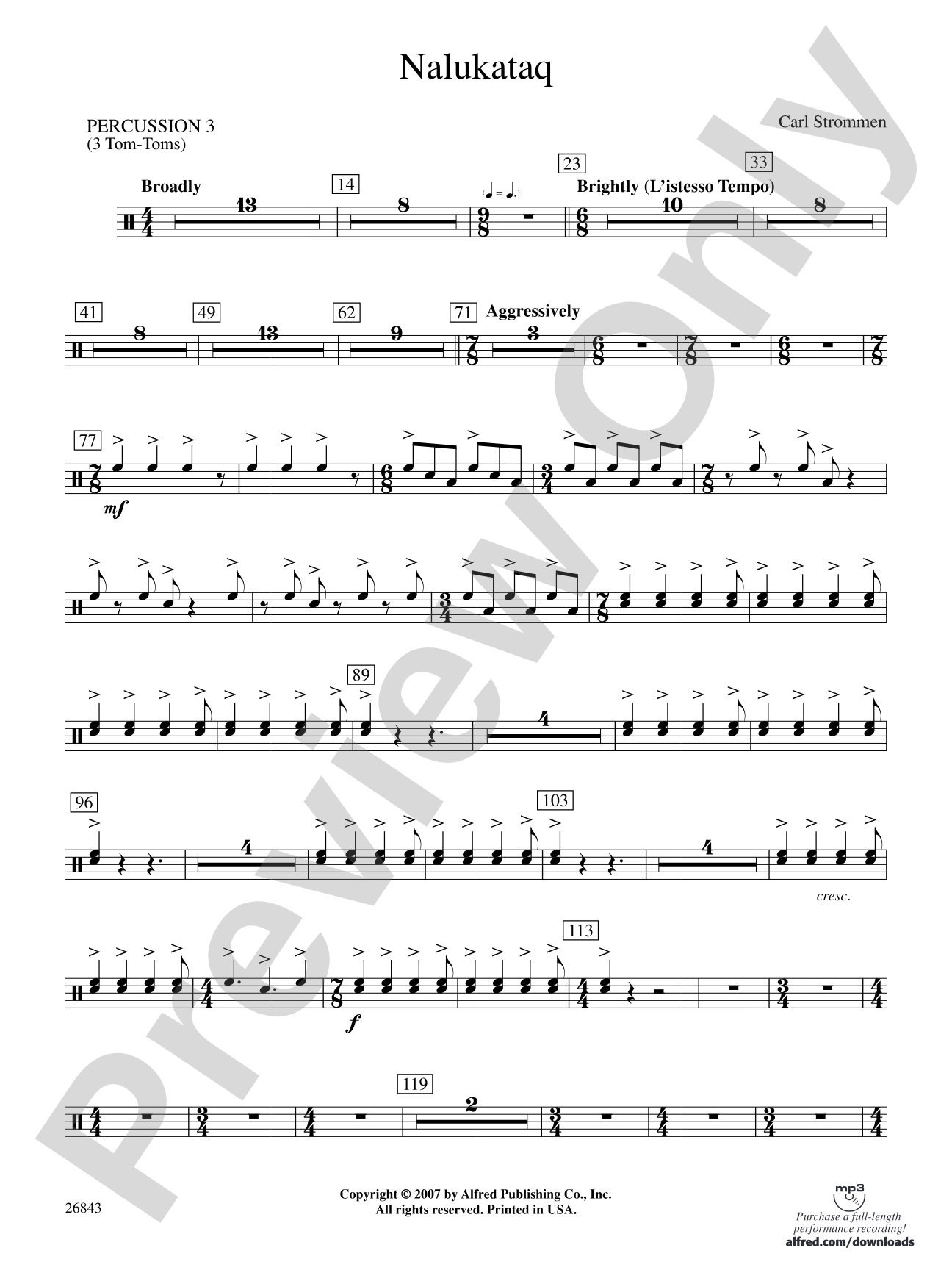 Nalukataq: 3rd Percussion