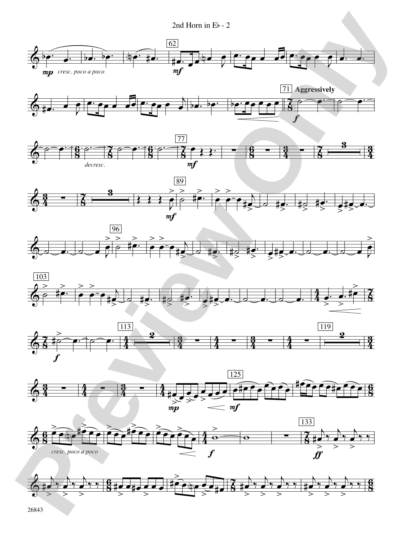 Nalukataq: (wp) 2nd Horn in E-flat