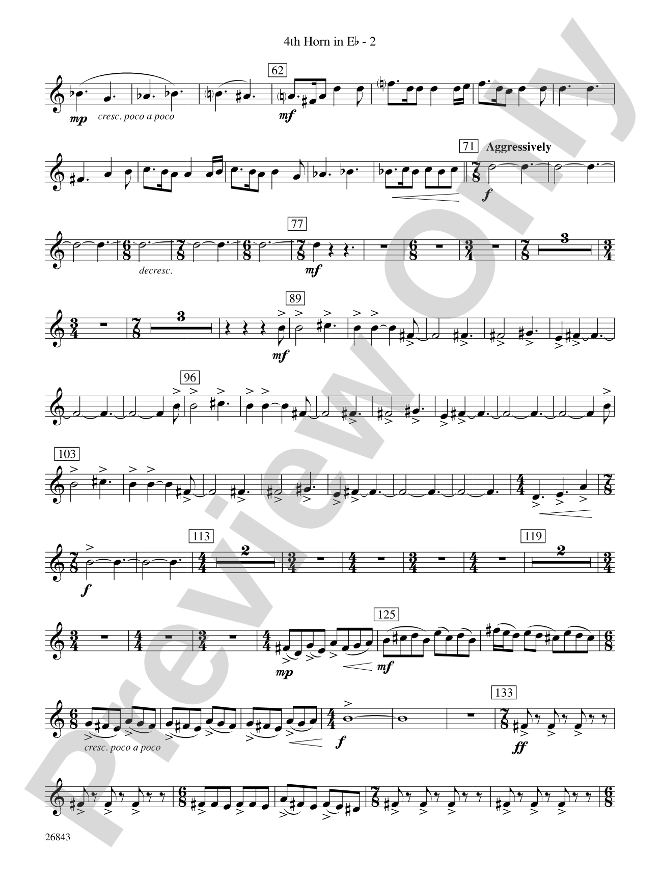 Nalukataq: (wp) 4th Horn in E-flat