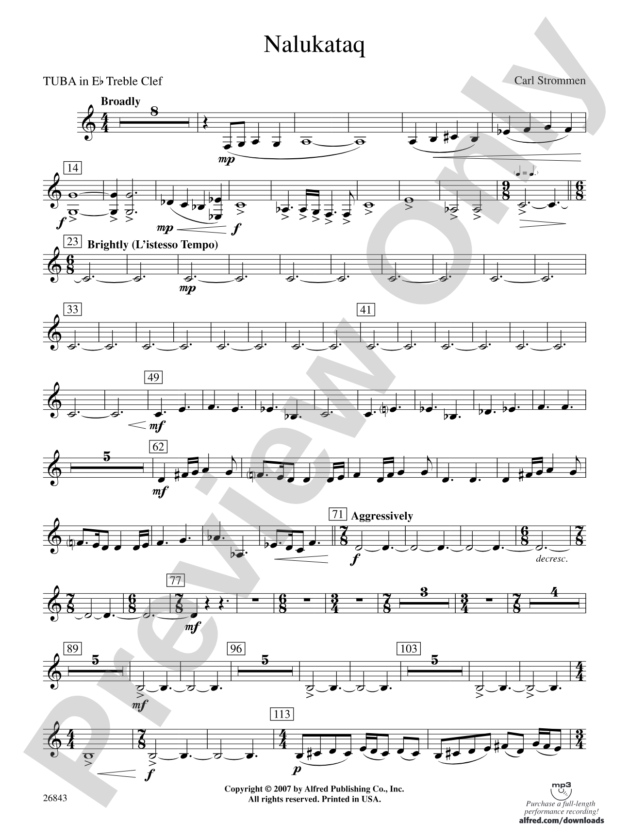 Nalukataq: (wp) E-flat Tuba T.C.