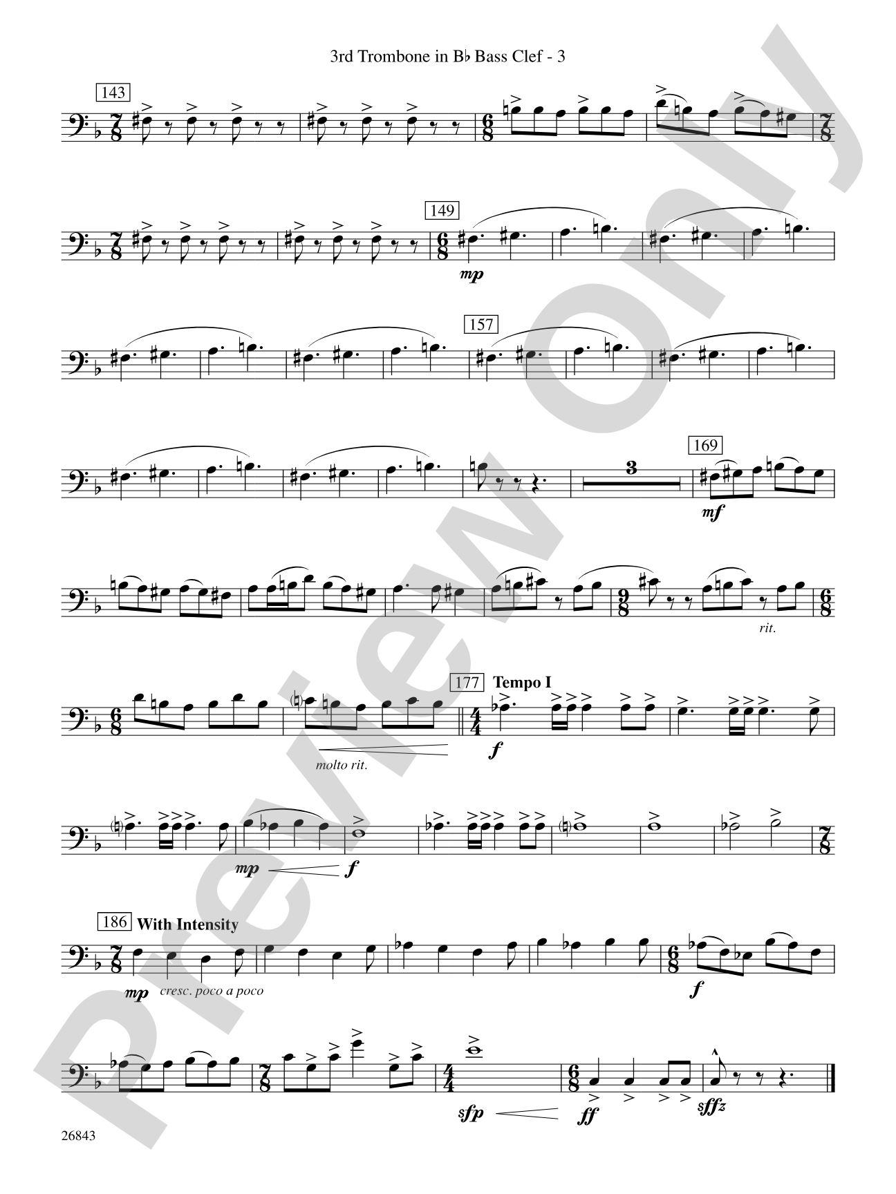 Nalukataq: (wp) 3rd B-flat Trombone B.C.