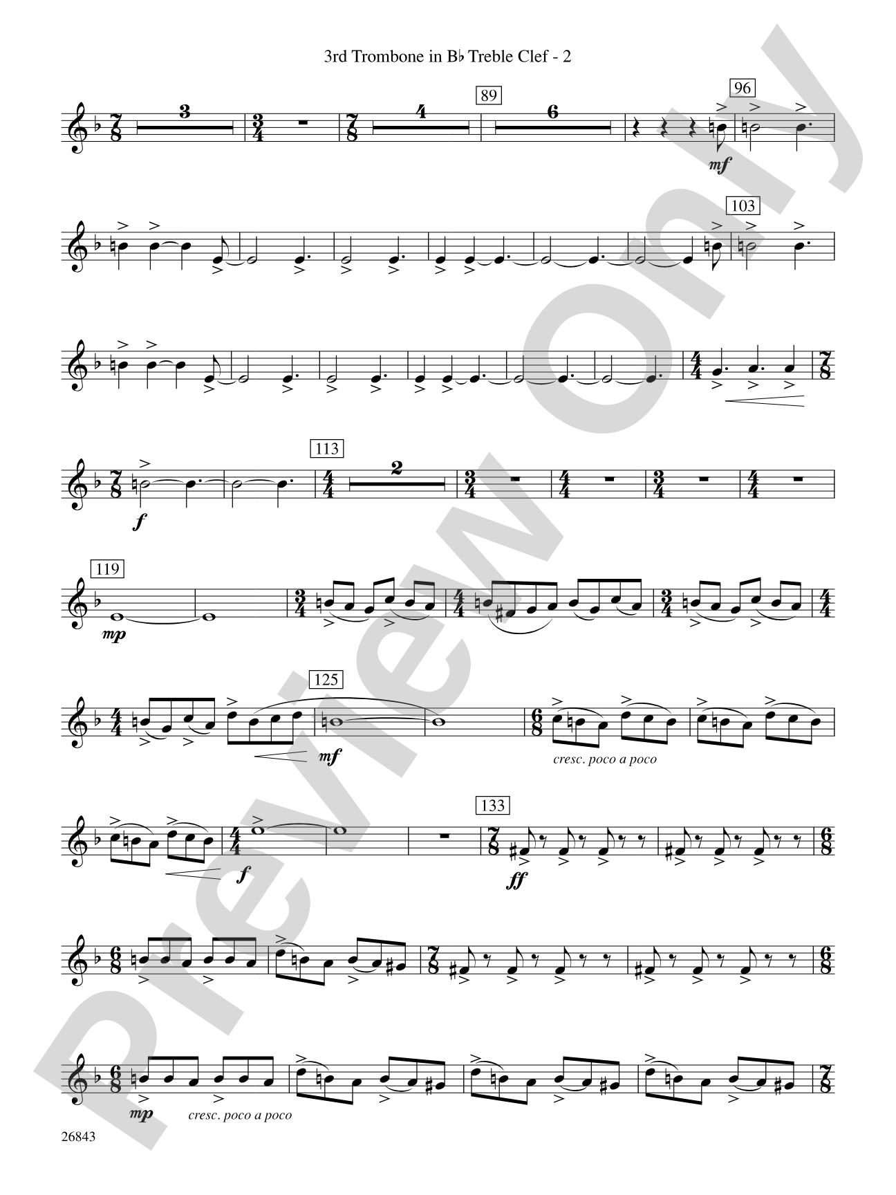 Nalukataq: (wp) 3rd B-flat Trombone T.C.