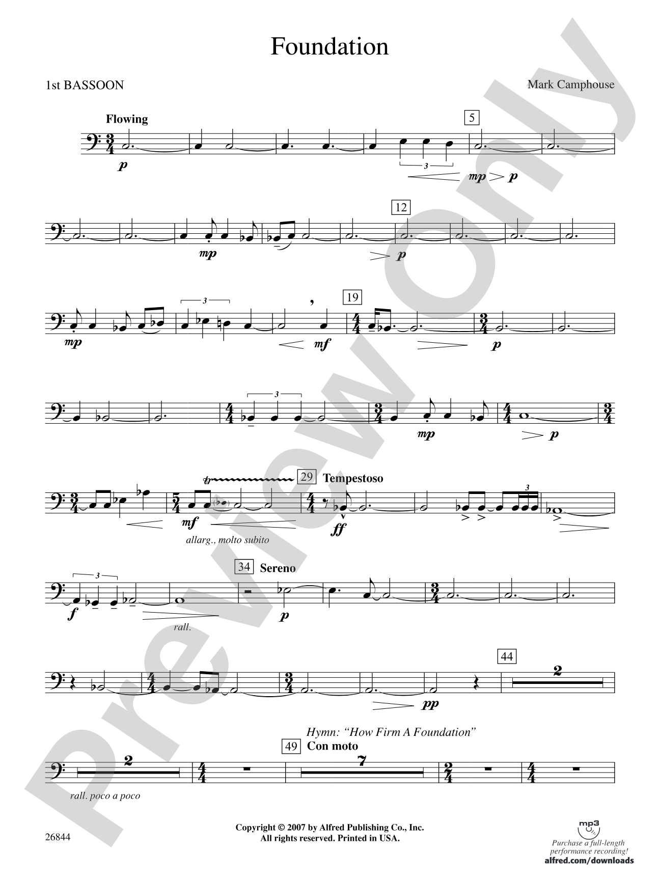 Foundation: Bassoon