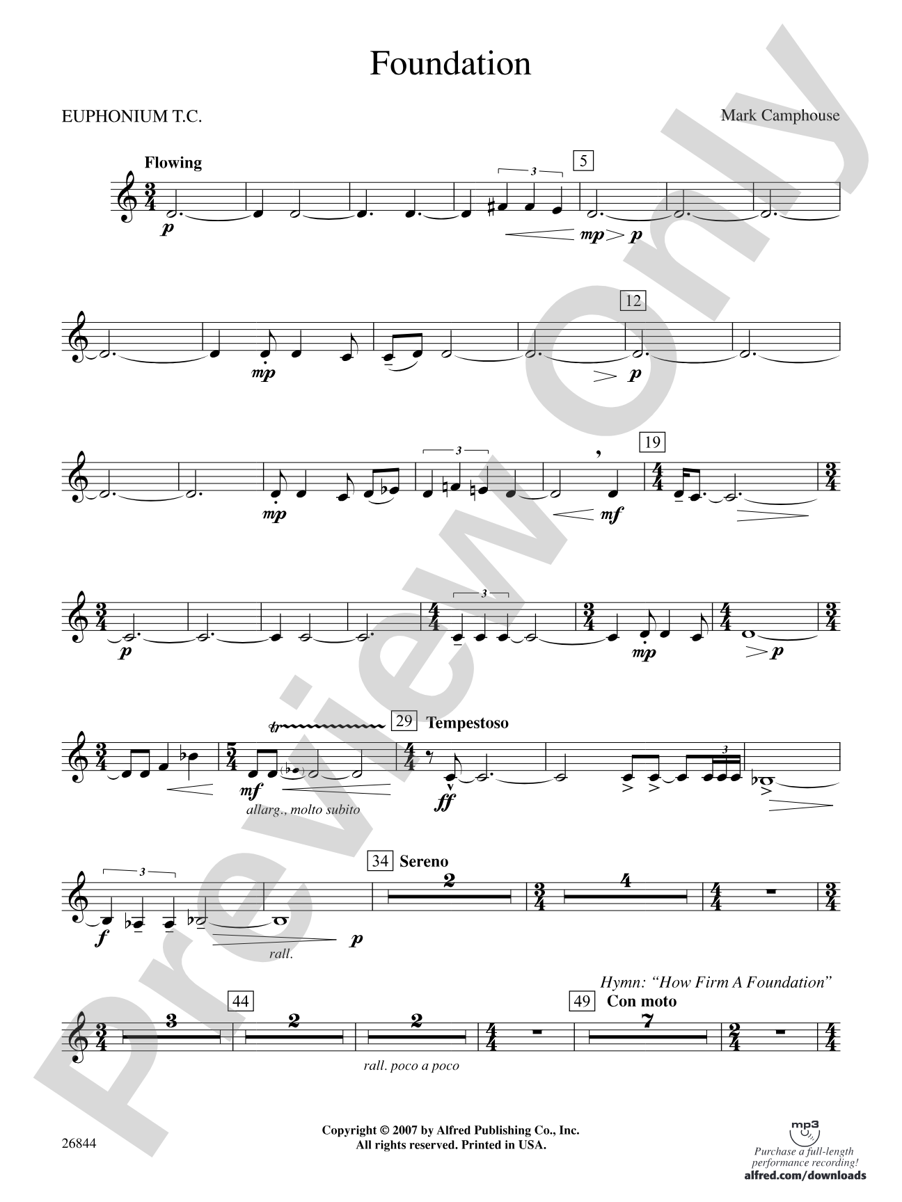 Foundation: Baritone T.C.