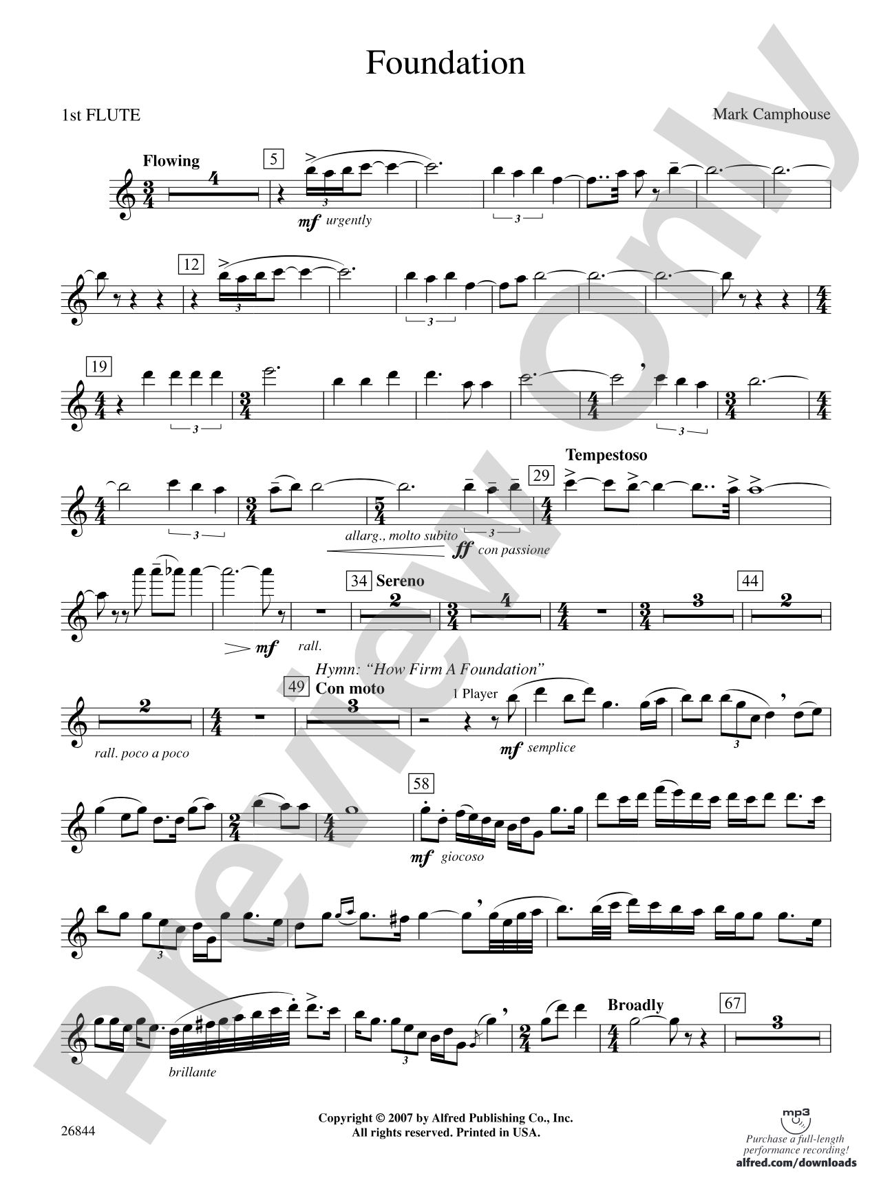 Foundation: Flute