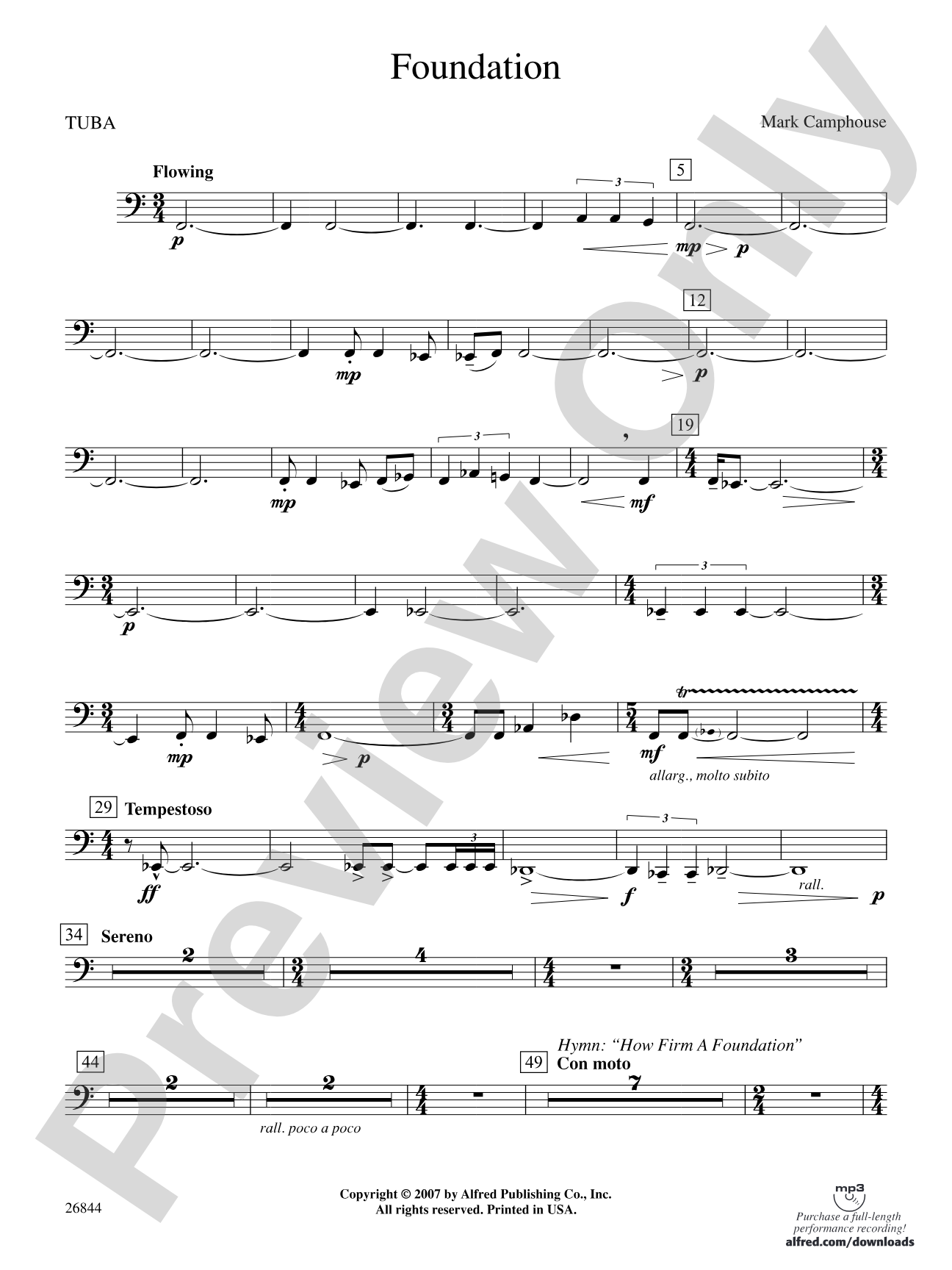 Foundation: Tuba
