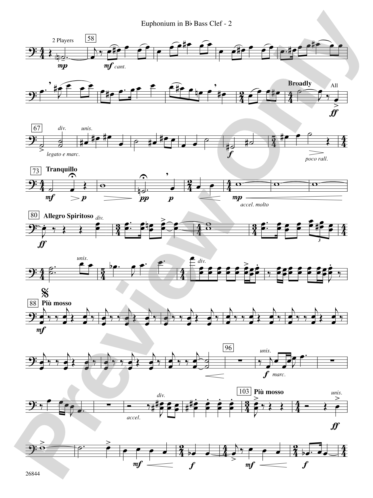 Foundation: (wp) B-flat Baritone B.C.