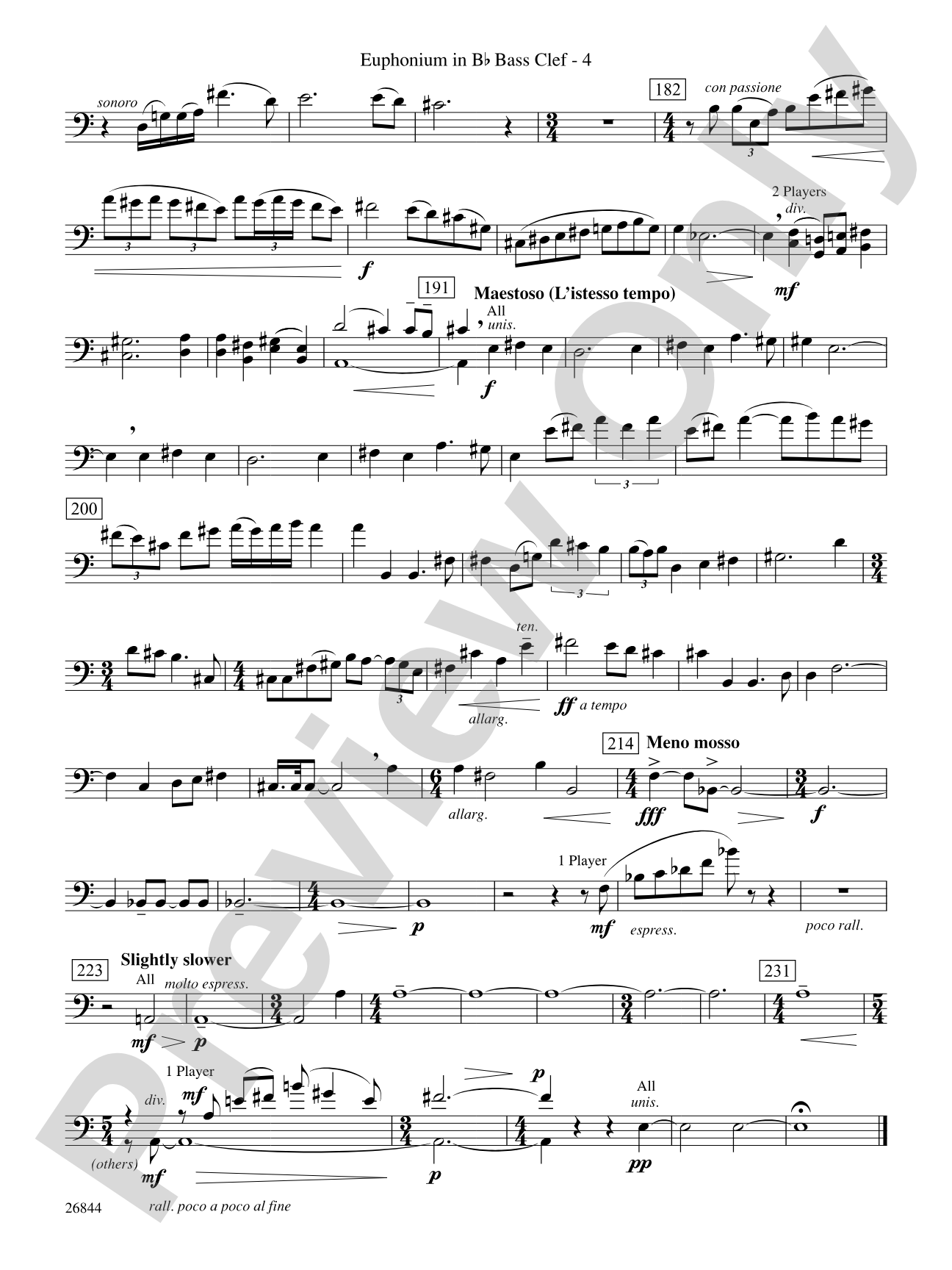 Foundation: (wp) B-flat Baritone B.C.