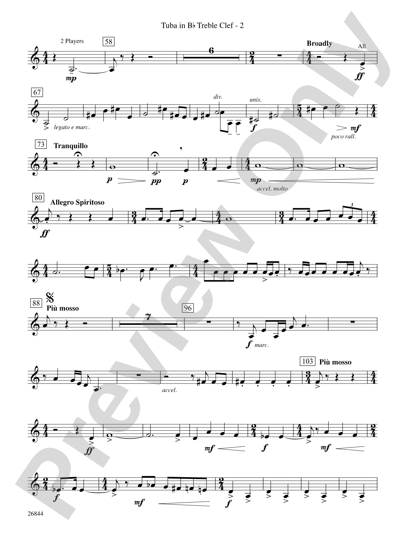 Foundation: (wp) B-flat Tuba T.C.