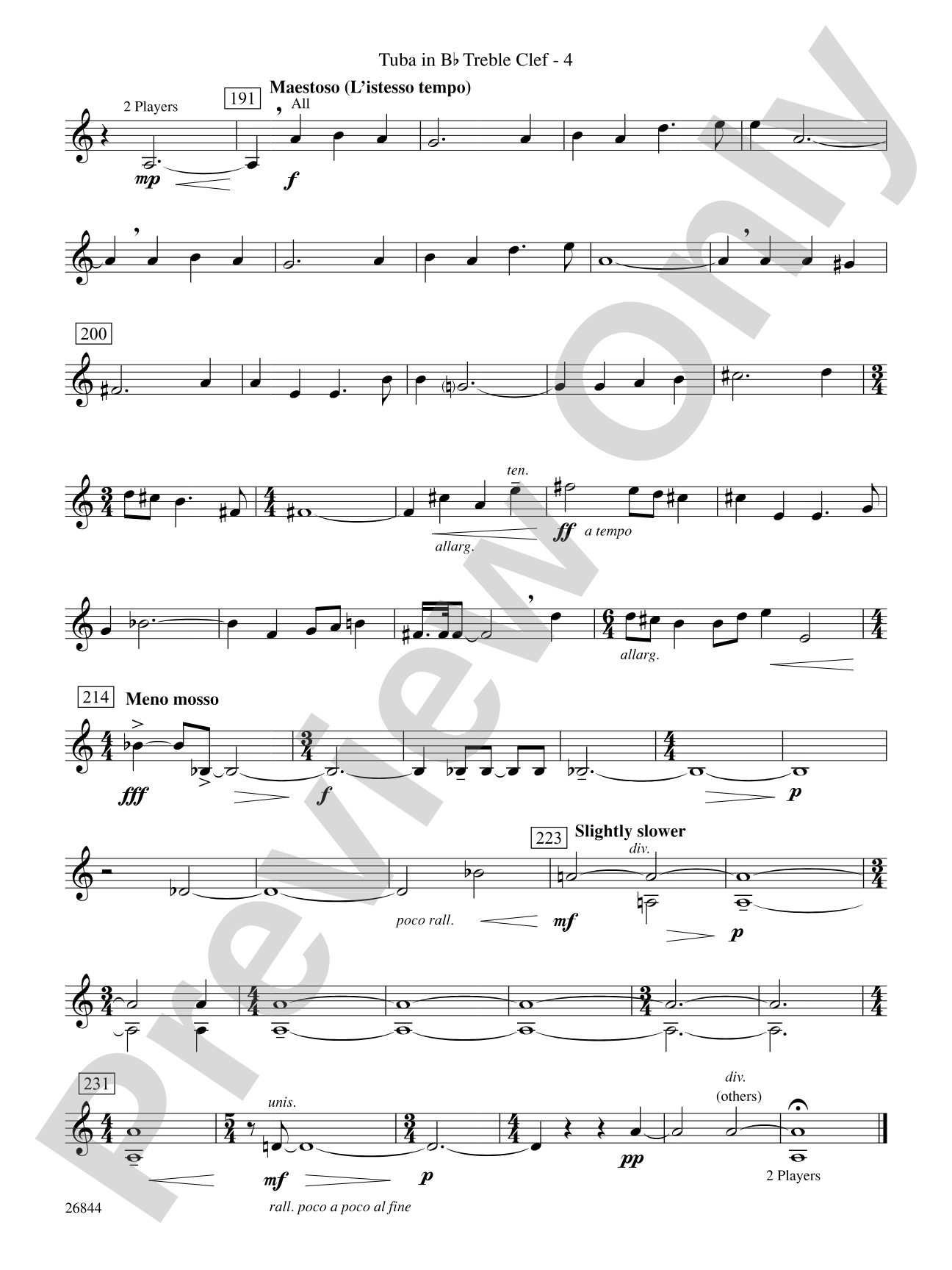 Foundation: (wp) B-flat Tuba T.C.