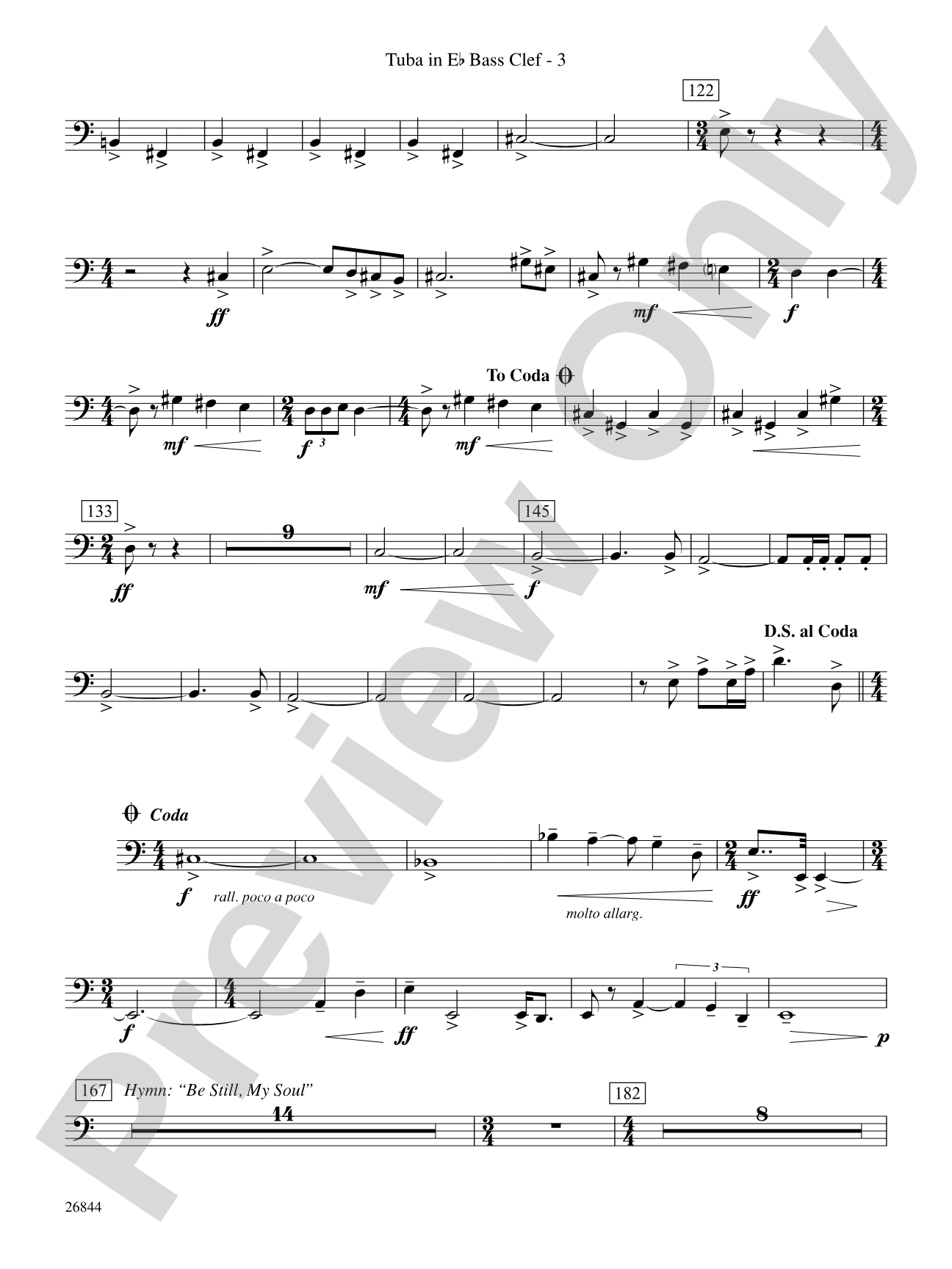 Foundation: (wp) E-flat Tuba B.C.