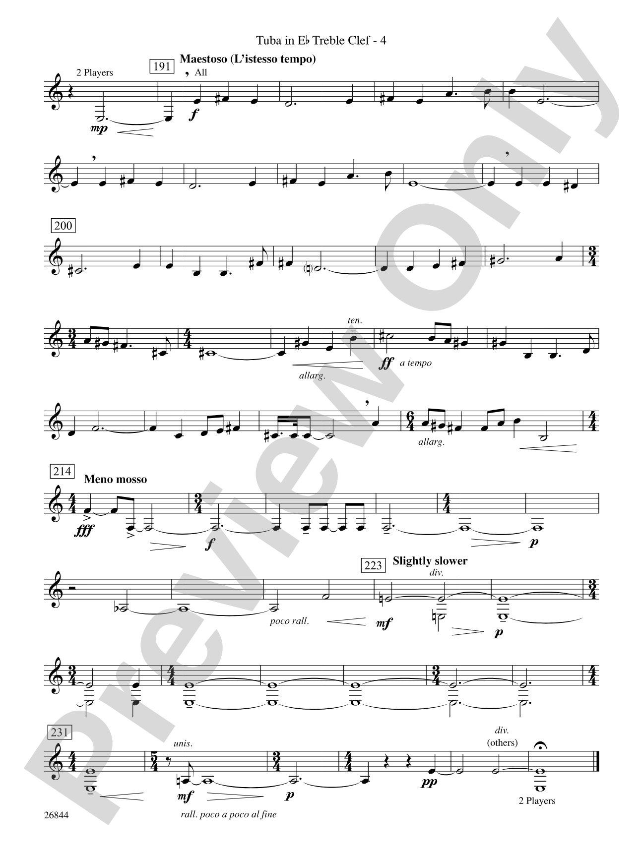Foundation: (wp) E-flat Tuba T.C.