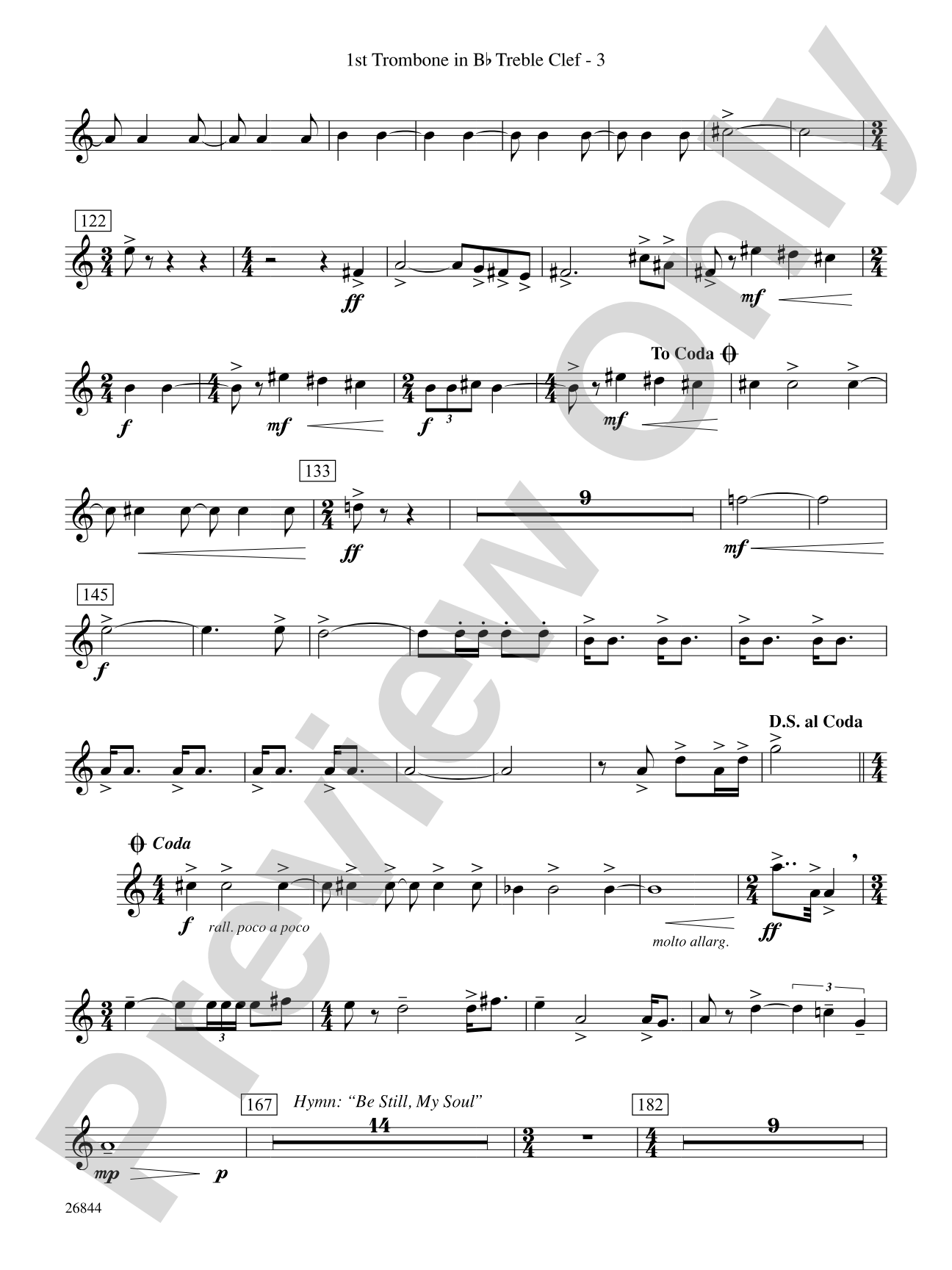 Foundation: (wp) 1st B-flat Trombone T.C.