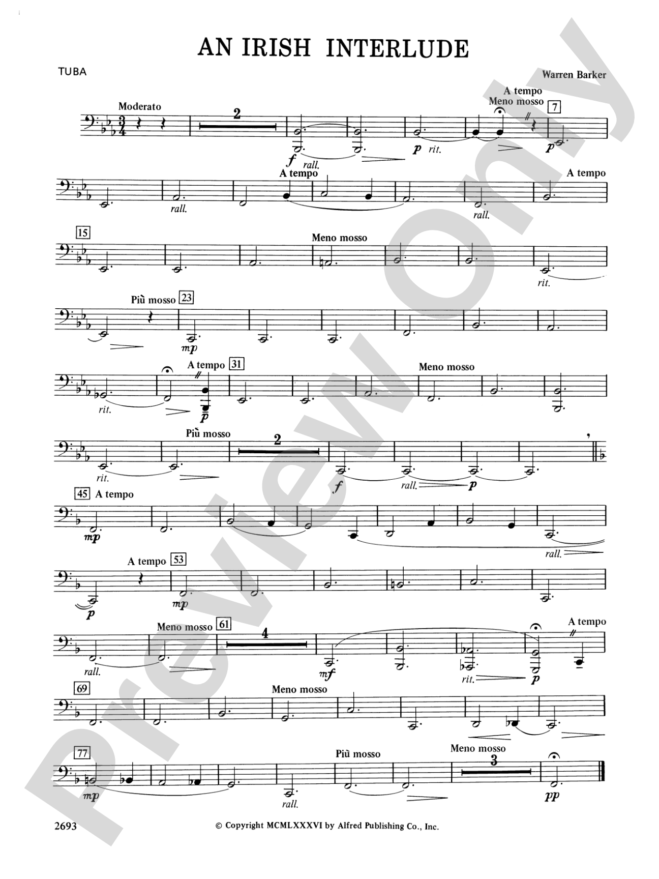An Irish Interlude: Tuba