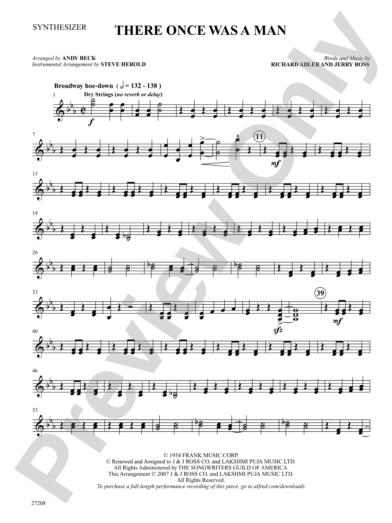 There Once Was a Man (from The Pajama Game): Synthesizer: Choral SoundPax
