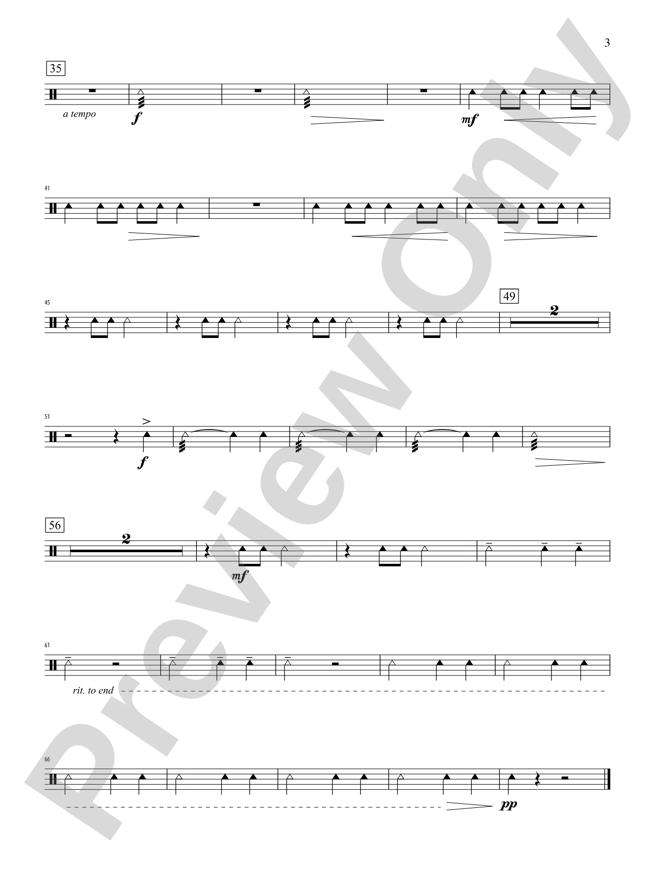 The Anthony J. Cirone Intermediate Percussion Ensemble Collection: 2nd Percussion