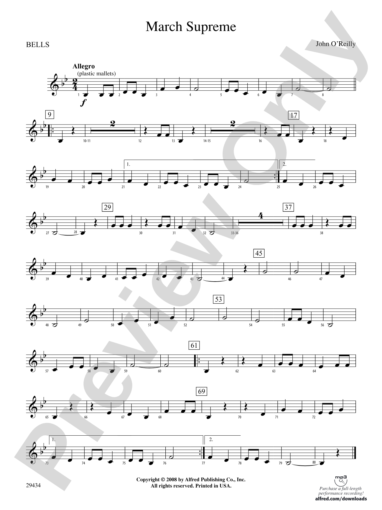 March Supreme: Bells