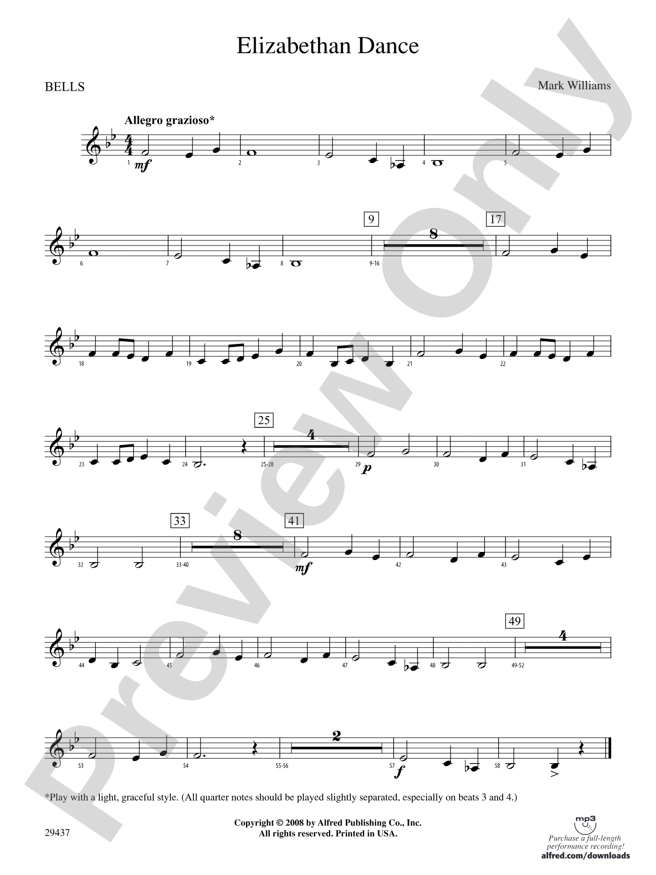 Elizabethan Dance: Bells