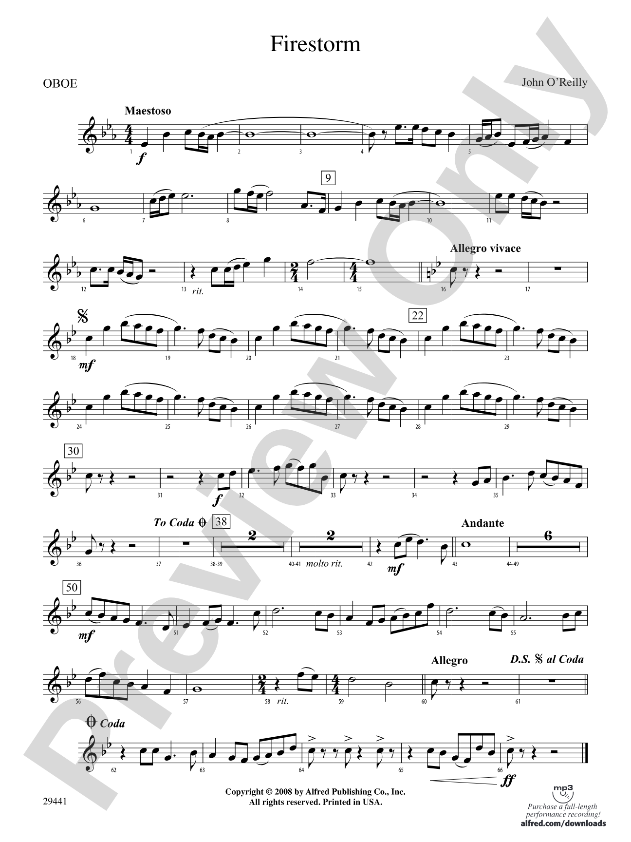 Firestorm: Oboe