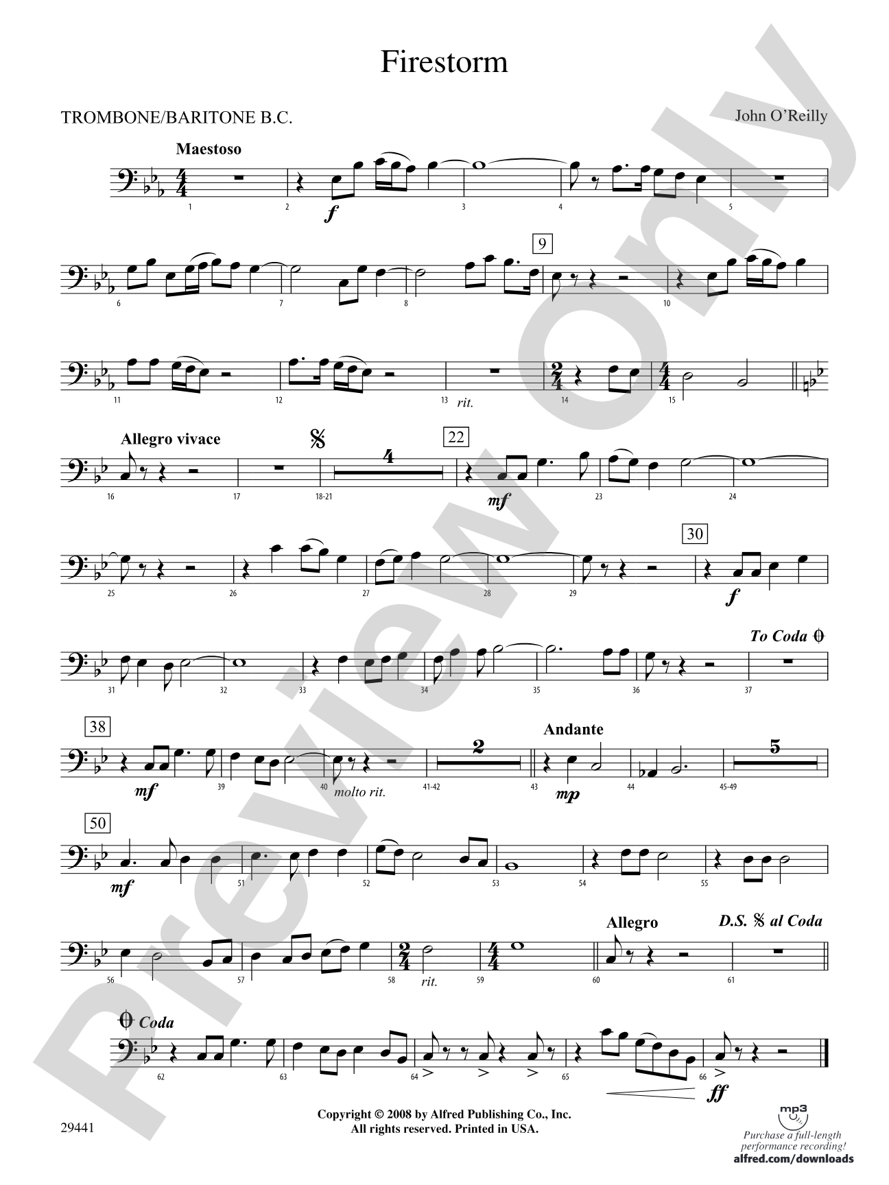 Firestorm: 1st Trombone
