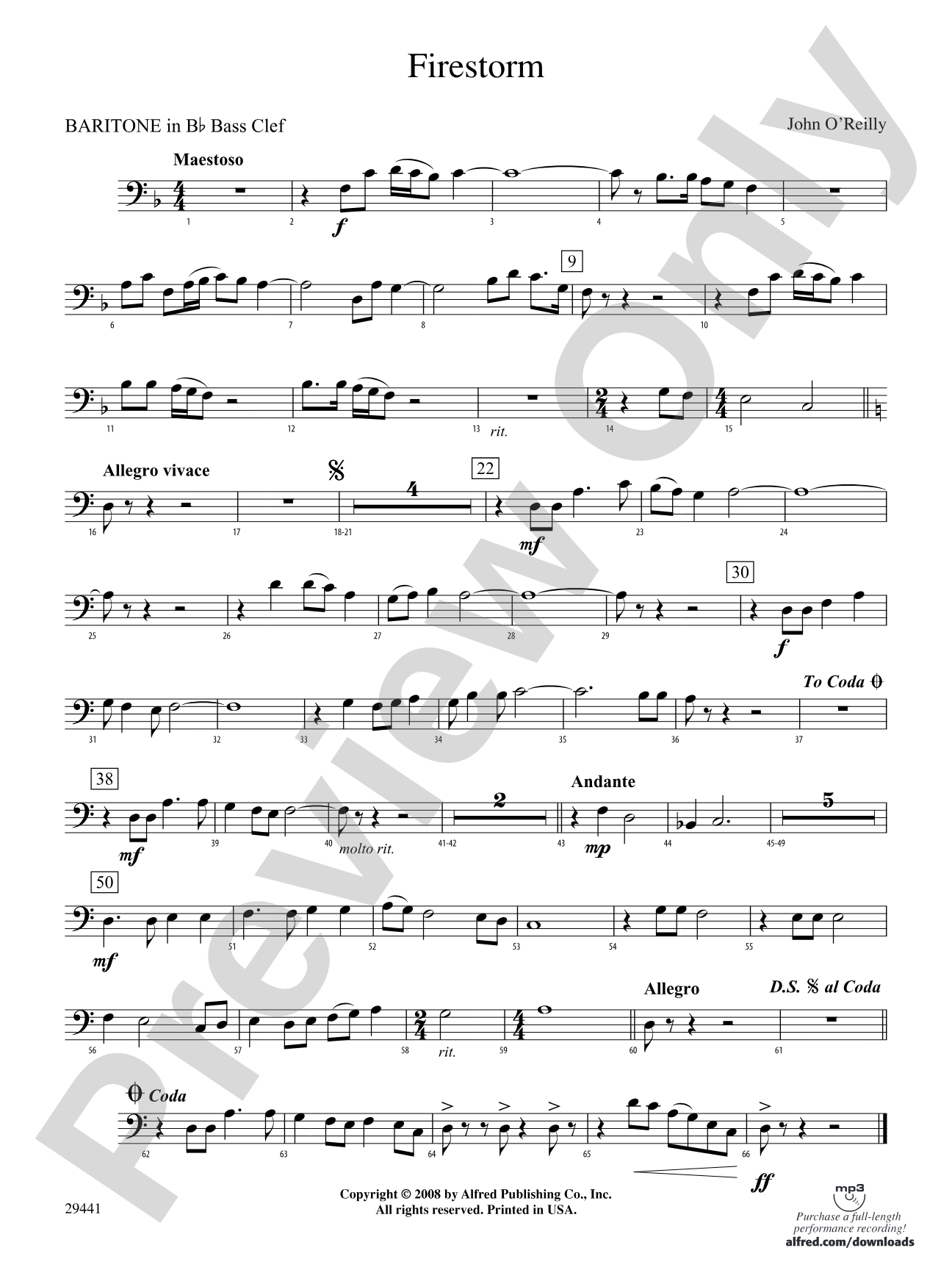 Firestorm: (wp) B-flat Baritone B.C.