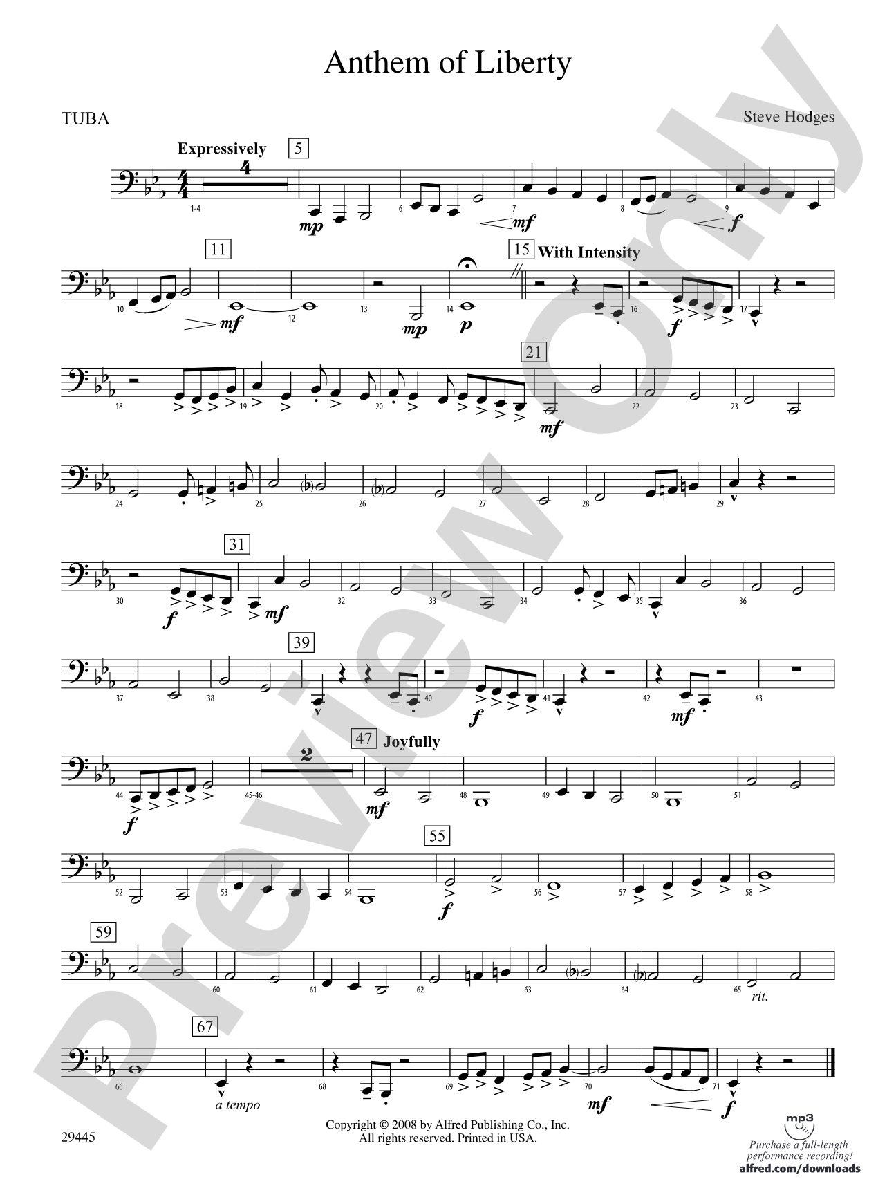 Anthem of Liberty: Tuba